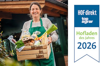 Hofladen des Jahres 2026: Jetzt bis zum 26. Juni bewerben!